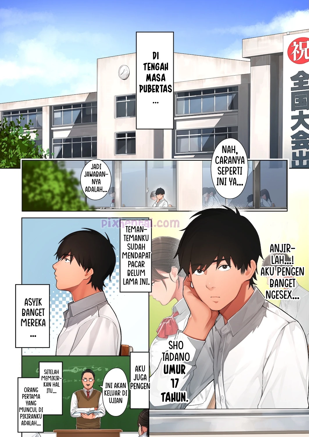 Komik hentai xxx manga sex bokep Kyouko-san wa Osananajimi no Okaa-san 2